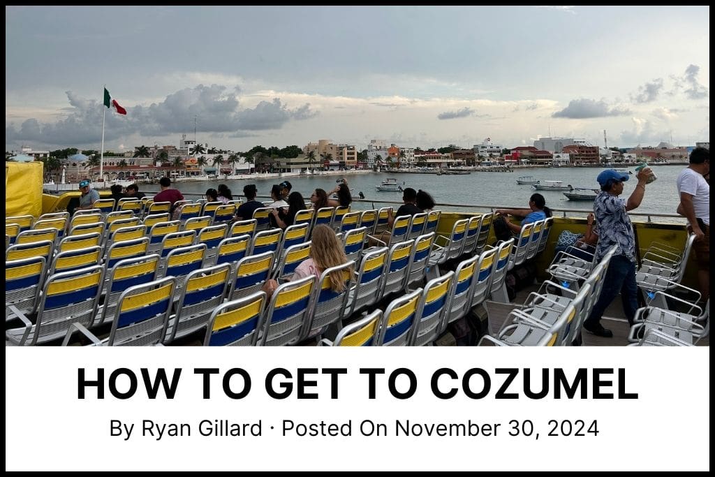 How to get to cozumel