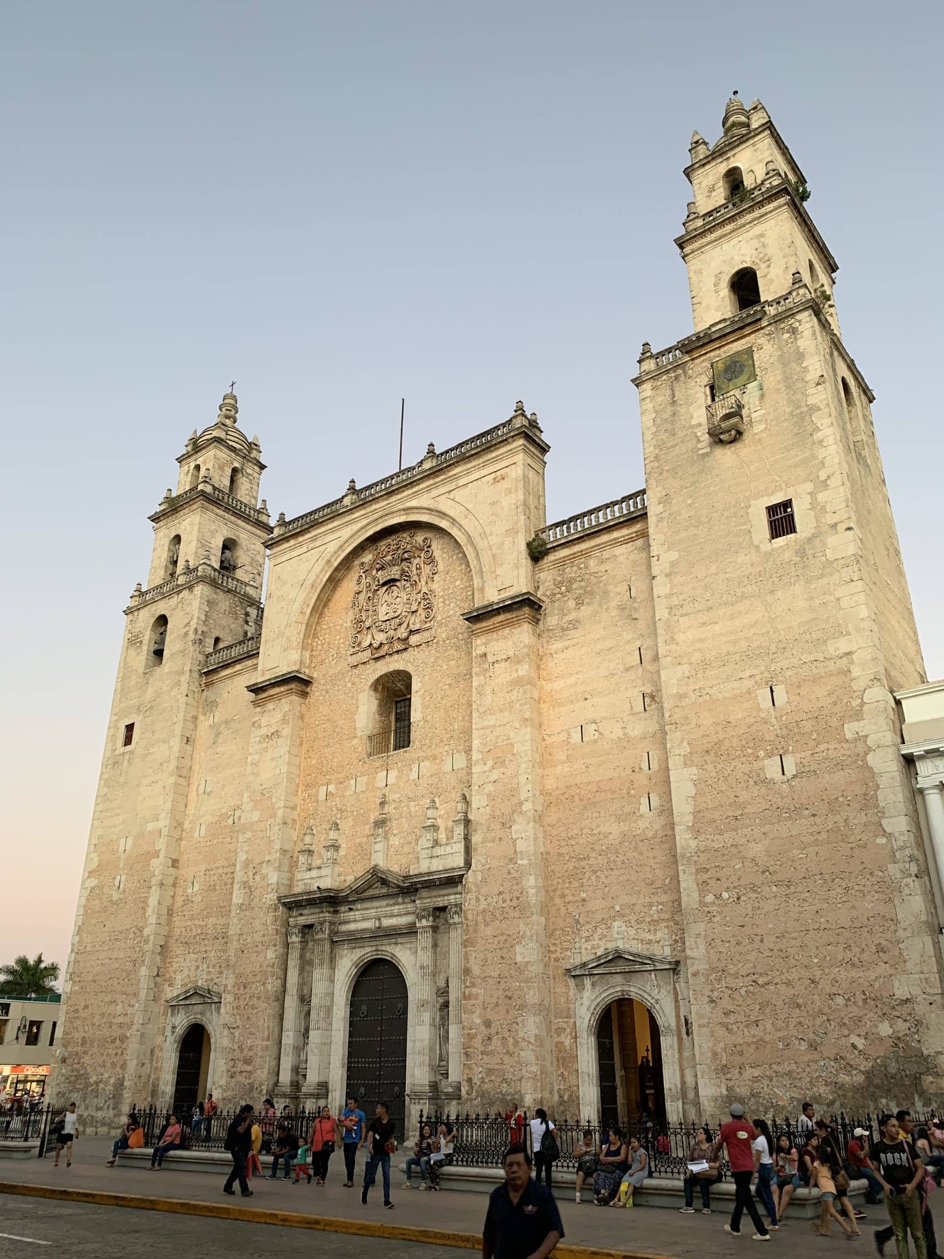 Catedral de San Ildefenso in Merida, Mexico.