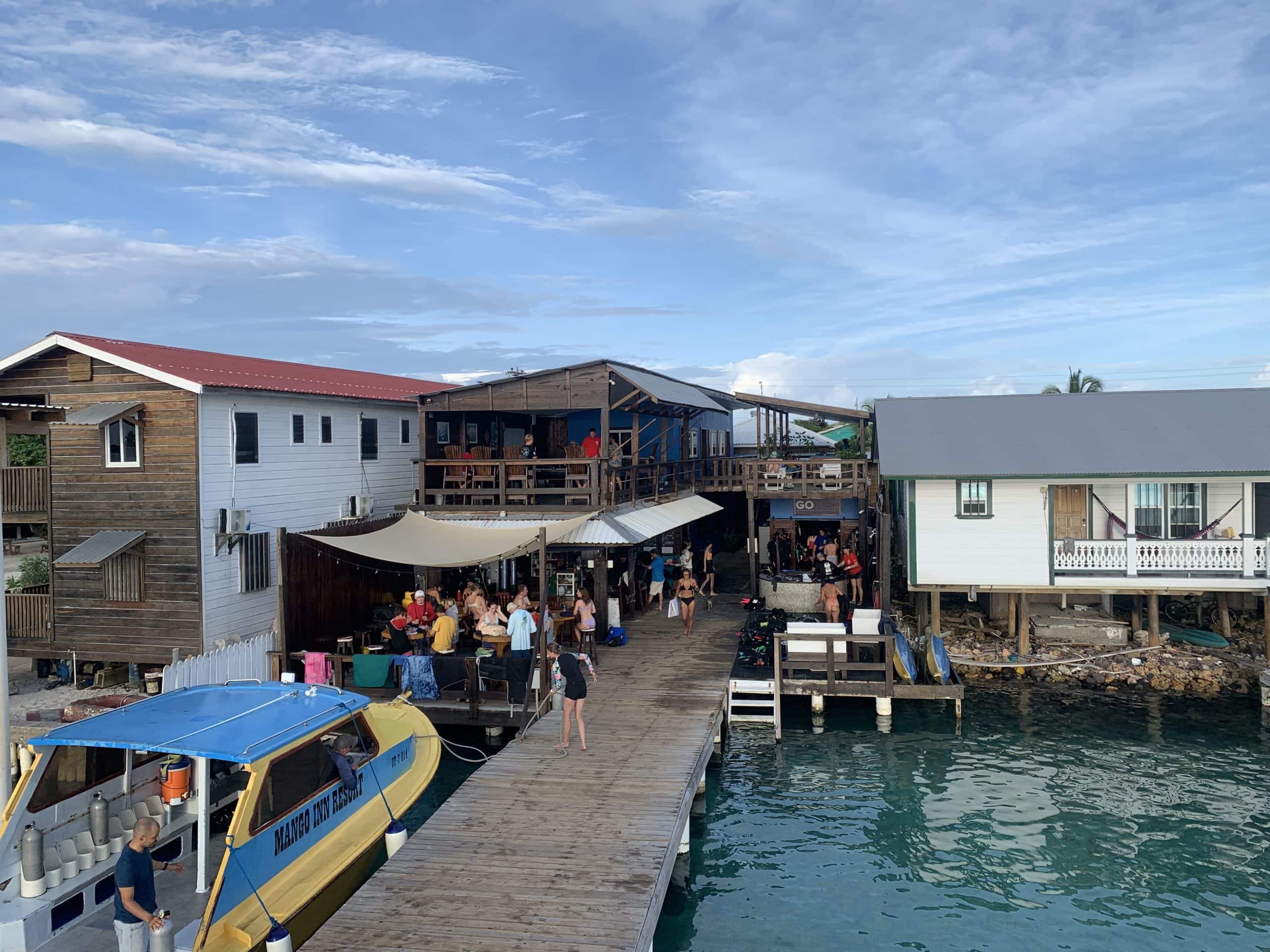 Utila Dive Center, Utila Honduras.