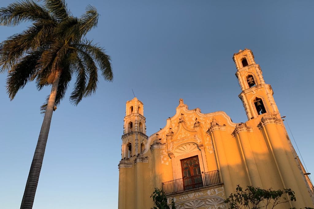 Catedral de San Ildefenso in Merida, Mexico.