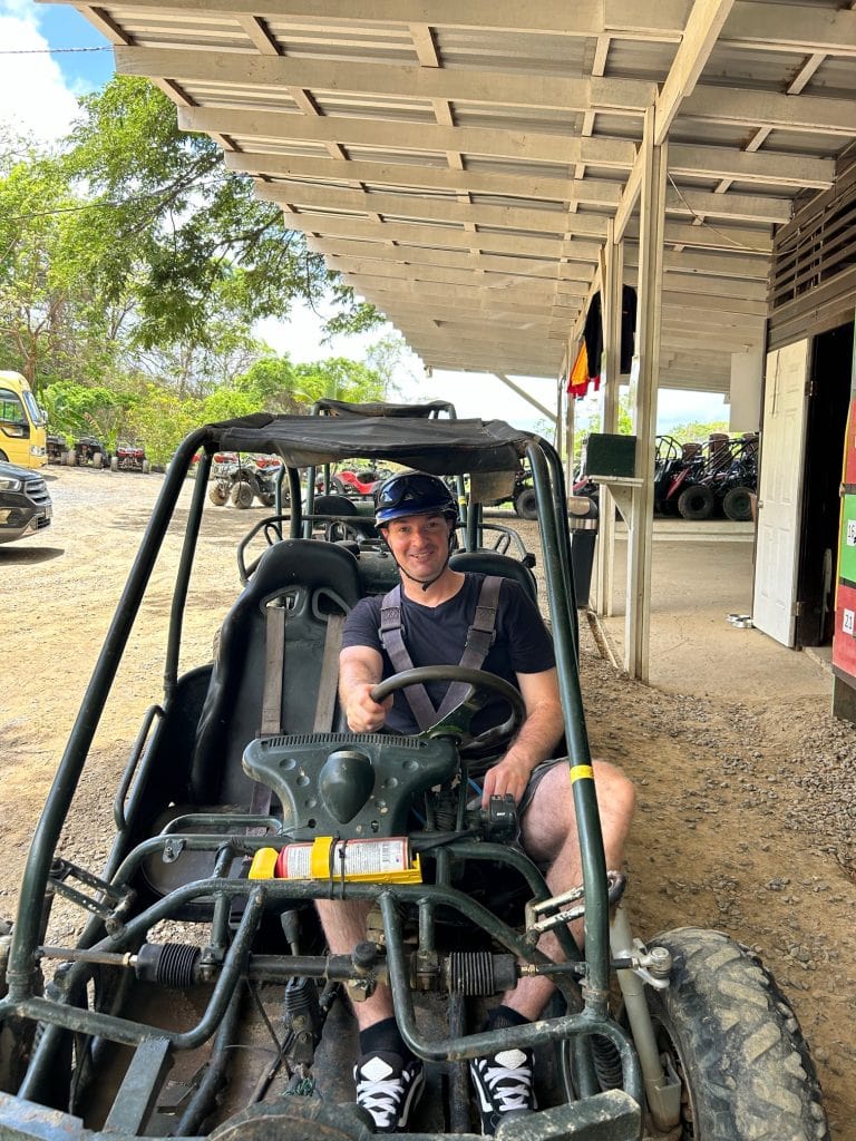 ATV adventure in Roatan, Honduras.