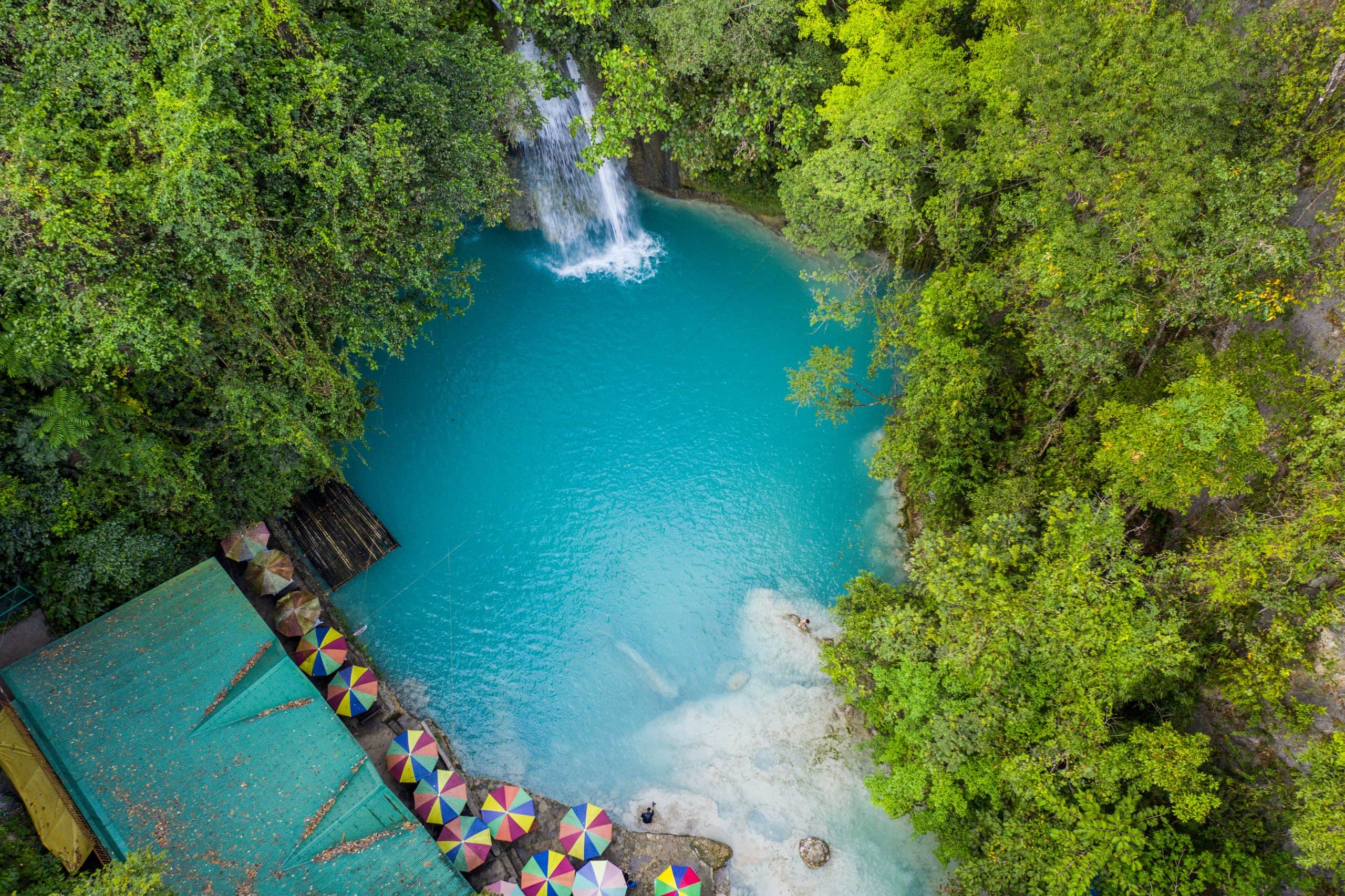 kawasan falls, cebu