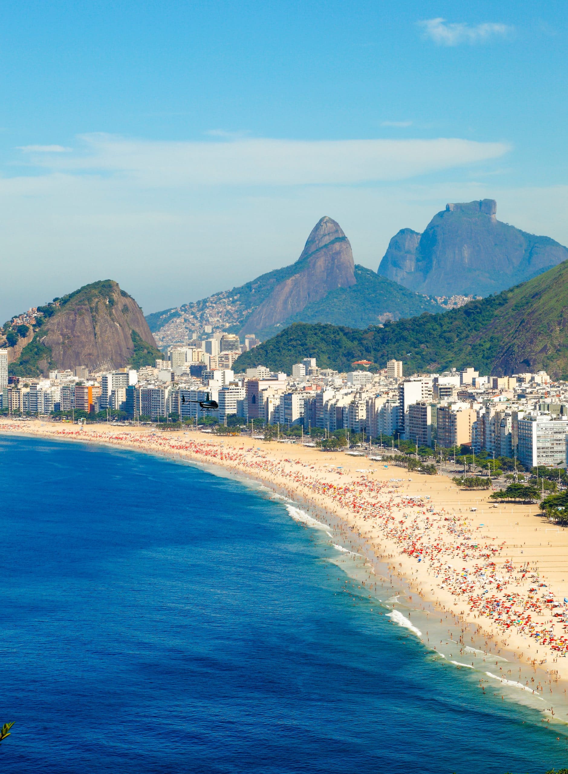 Sugarloaf Mountain overlooking Rio de Janeiro, Brazil