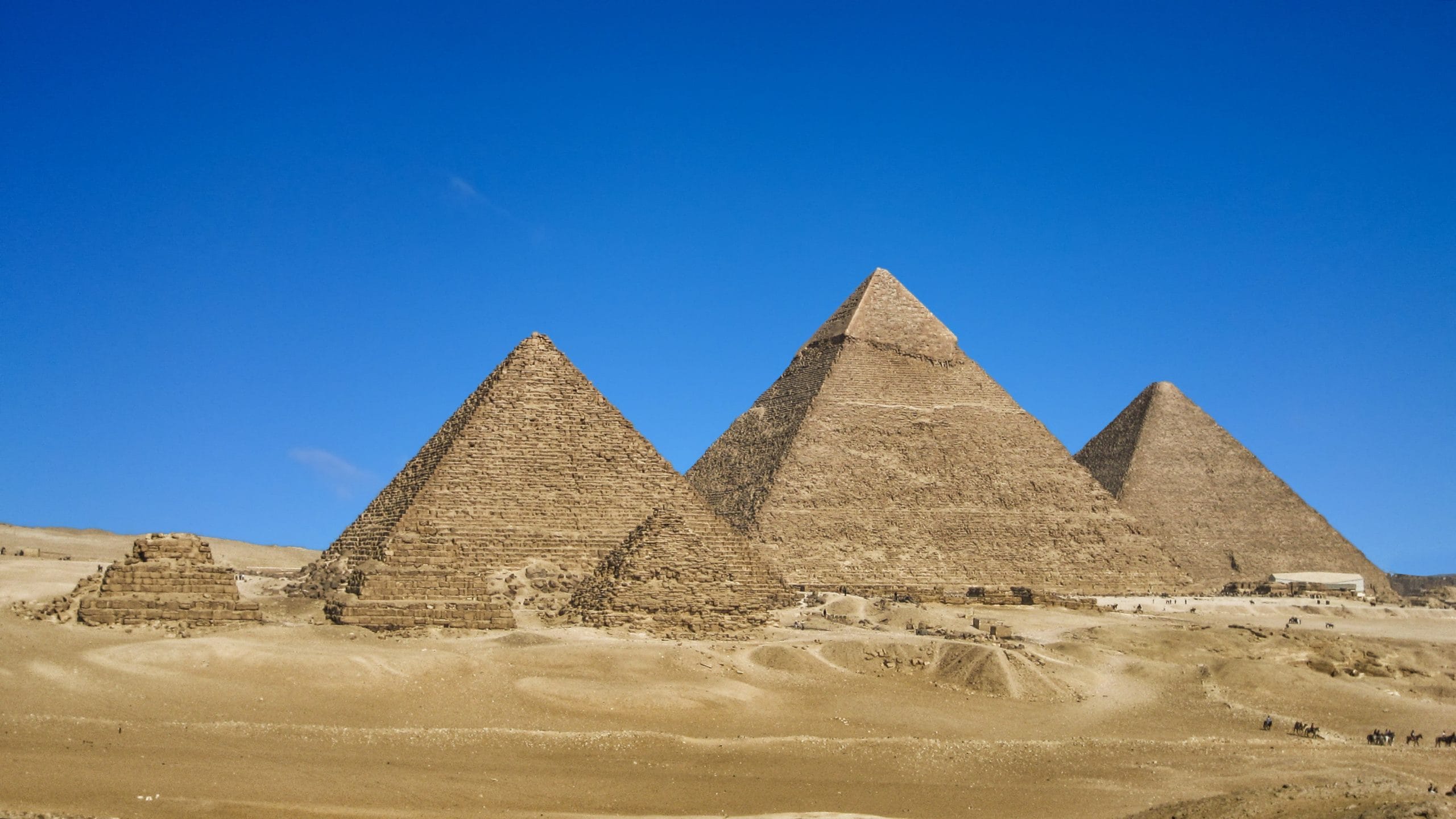 Great Pyramids of Giza in Egypt